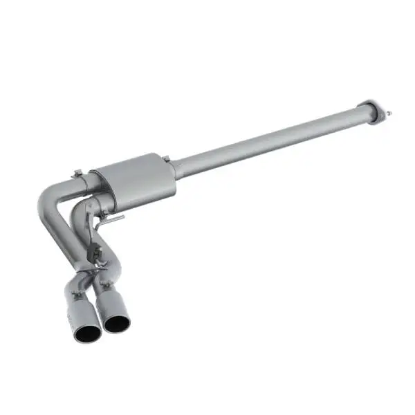 MBRP 15-16 Ford F-150 2.7L/3.5L/5.0L 3in Cat Back Single Side Pre-Axle Dual Exit ALU image 2