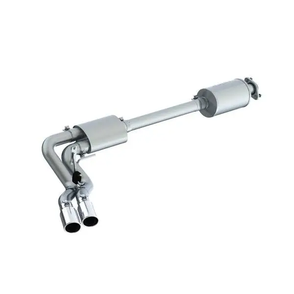 MBRP 15-20 Ford F150 T304 Pre-Axle 4in OD Tips Dual Outlet 3in Cat Back Exhaust image 3