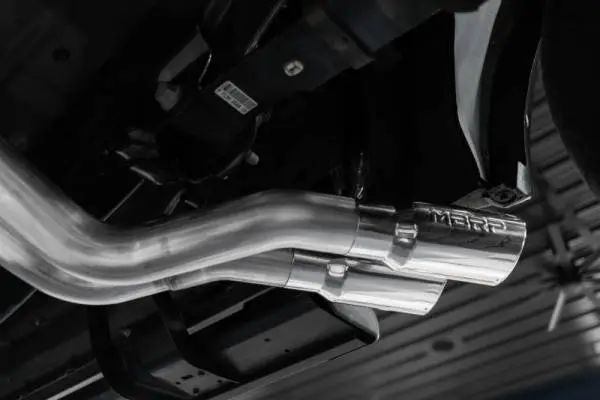 MBRP 15-20 Ford F150 T409 Pre-Axle 4in OD Tips Dual Outlet 3in Cat Back Exhaust image 5