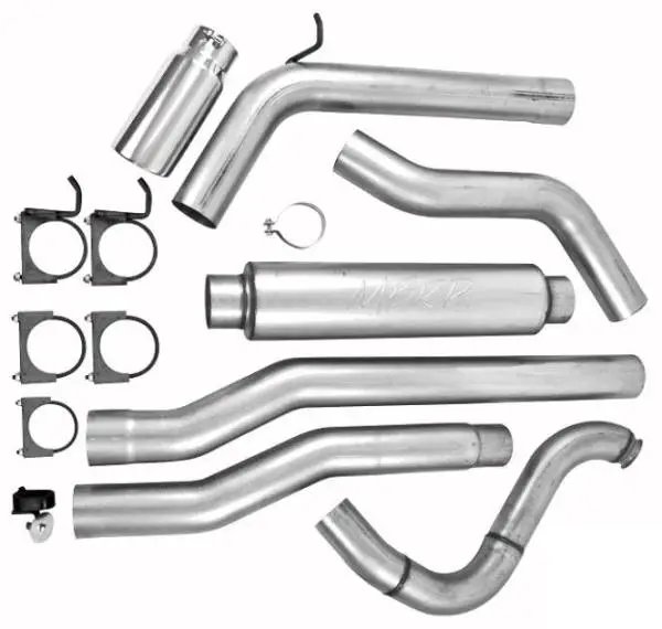 MBRP 88-93 Dodge 2500/3500 Cummins 4WD ONLY Turbo Back Single Side Exit Alum Exhaust System thumbnail 4