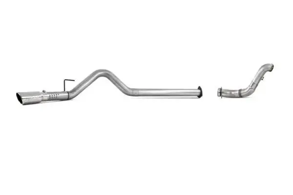 MBRP 11-14 Ford 6.7L F-250/350/450 4in Filter Back Single Side Exit Alum and Down Pipe Exhaust thumbnail 4