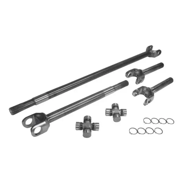 Yukon Gear Front 4340 Chrome-Moly Replacement Axle Kit For 79-87 GM 8.5in 1/2 Ton Truck and Blazer image 3