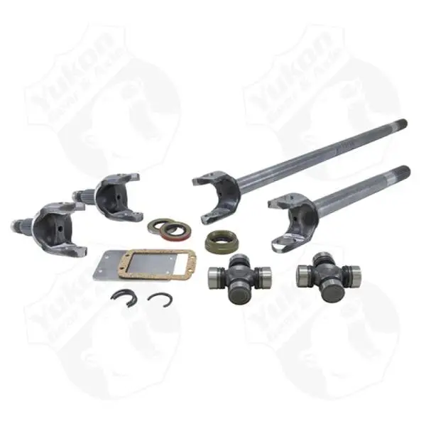 Yukon Gear Front 4340 Chrome-Moly Replacement Axle Kit For 79-93 Dodge / Dana 60 w/ 35 Splines image 2