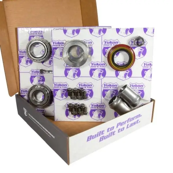 Yukon 8.875in GM 12T 3.08 Rear Ring & Pinion Install Kit 30 Spline Positraction Axle Bearings thumbnail 8