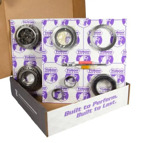 Yukon 9.5in GM 4.56 Rear Ring & Pinion Install Kit 33 Spline Positraction Axle Bearing and Seals thumbnail 8