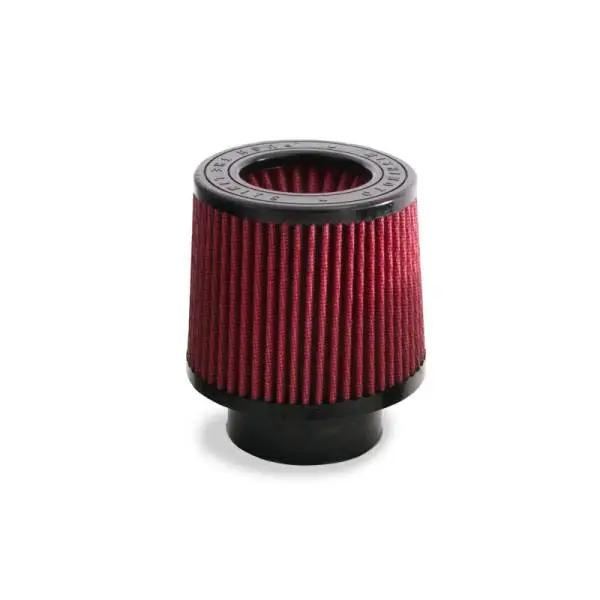 Mishimoto Air Filter w/ Molded Logo Red Oil 8 Layer Cotton w/ Worm Gear Clamp image 2