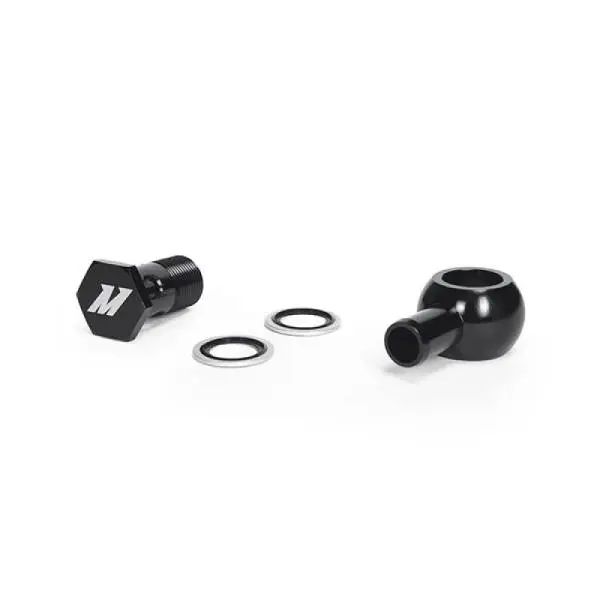 Mishimoto M20 x 5/8 Straight Black Banjo Fitting w/ Bolt image 6