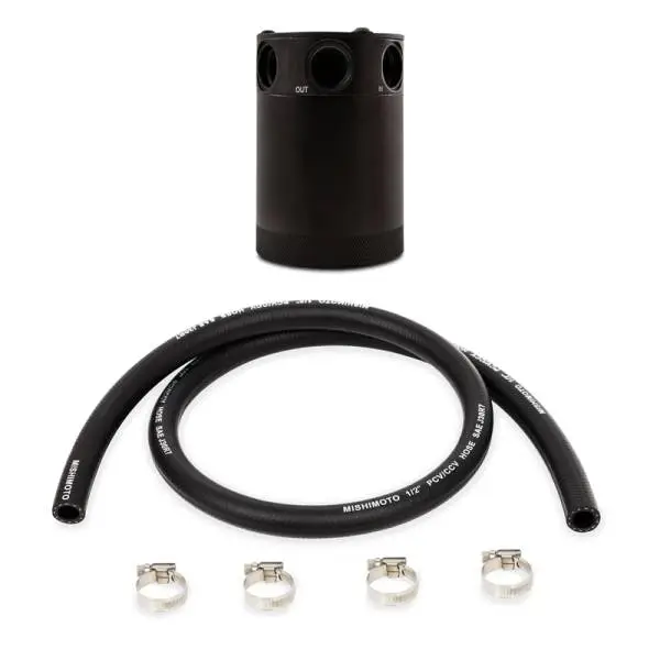 Mishimoto Compact Baffled Oil Catch Can - 3-Port image 2