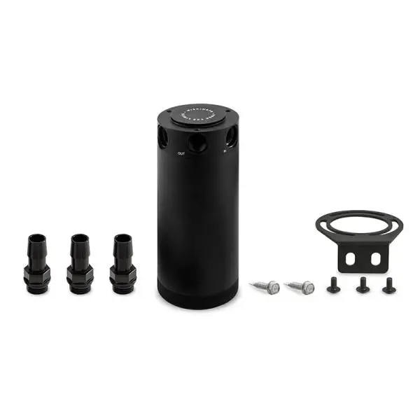 Mishimoto Compact Baffled Oil Catch Can - 3-Port image 2