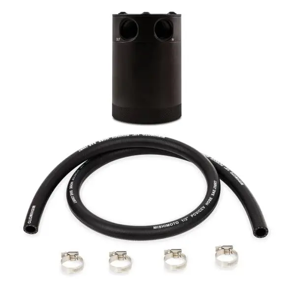 Mishimoto Compact Baffled Oil Catch Can - 2-Port image 2