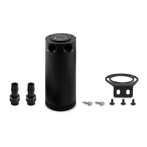 Mishimoto 2-Port Universal XL Baffled Catch Can - Black image 2