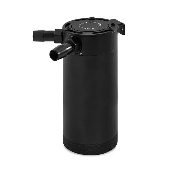 Mishimoto 2-Port Universal XL Baffled Catch Can - Black image 6