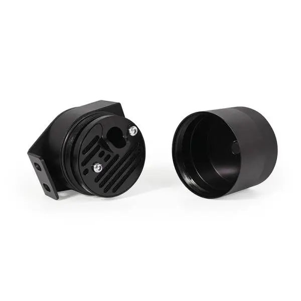 Mishimoto 2008-2010 Powerstroke Baffled Oil Catch Can Kit thumbnail 4