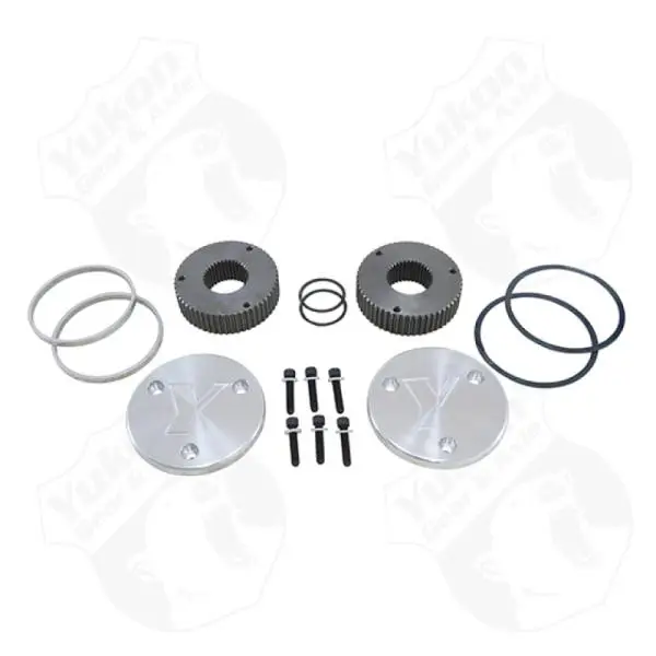Yukon Gear Hardcore Drive Flange Kit For Dana 60 / 35 Spline Outer Stubs. Yukon Engraved Caps thumbnail 3