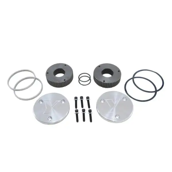 Yukon Gear Hardcore Drive Flange Kit For Dana 60 / 35 Spline Outer Stubs. Yukon Engraved Caps thumbnail 4