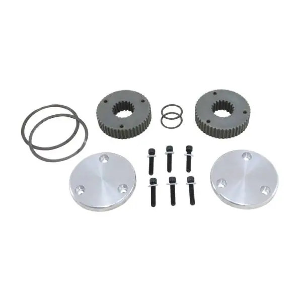 Yukon Gear Hardcore Drive Flange Kit For Dana 44 / 19 Spline Outer Stubs. Non-Engraved Caps image 4