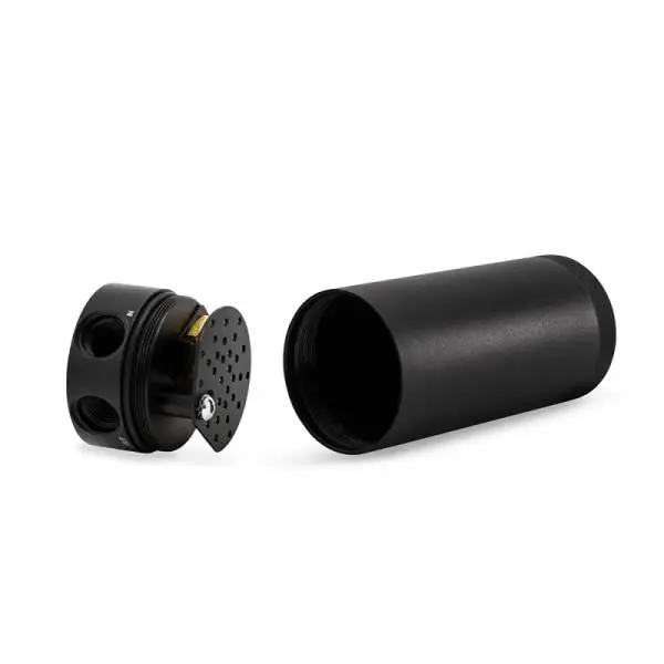 Mishimoto 2009+ Dodge Ram 5.7L Baffled Oil Catch Can Kit - Black thumbnail 5