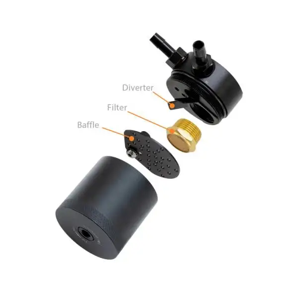Mishimoto 2019+ Chevy Silverado 1500 5.3L/6.2L Baffled Oil Catch Can thumbnail 14