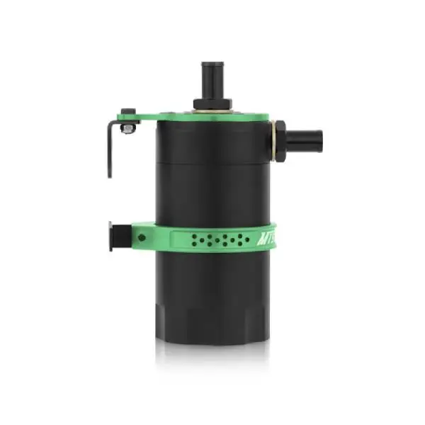 Mishimoto Universal Baffled Oil Catch Can - Green image 5