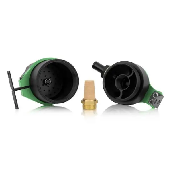Mishimoto Universal Baffled Oil Catch Can - Green image 9