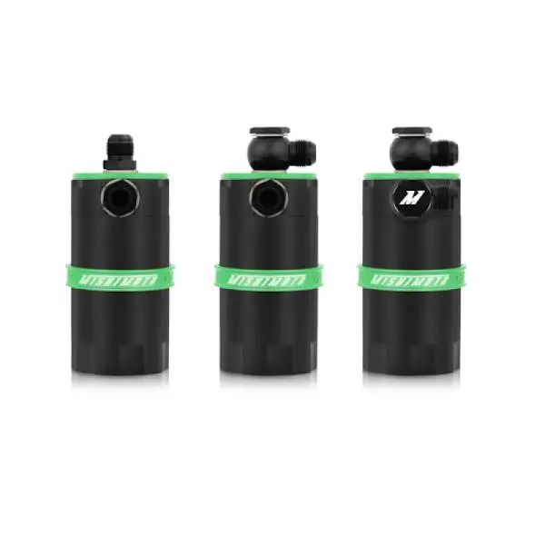 Mishimoto Universal Baffled Oil Catch Can - Green image 11