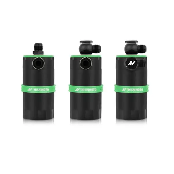 Mishimoto Universal Baffled Oil Catch Can - Green image 15
