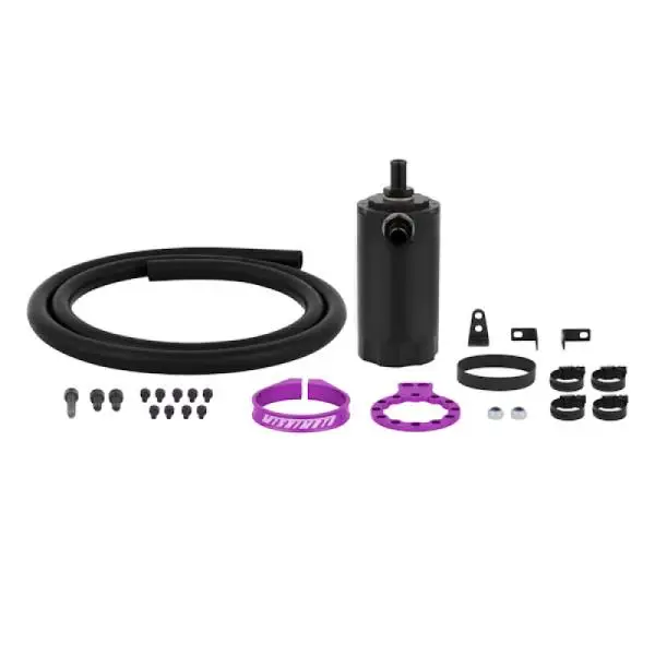 Mishimoto Universal Baffled Oil Catch Can - Purple image 6