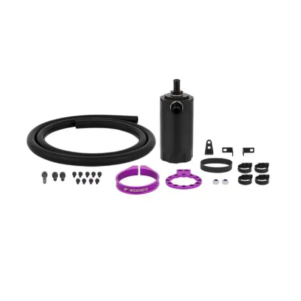 Mishimoto Universal Baffled Oil Catch Can - Purple image 7