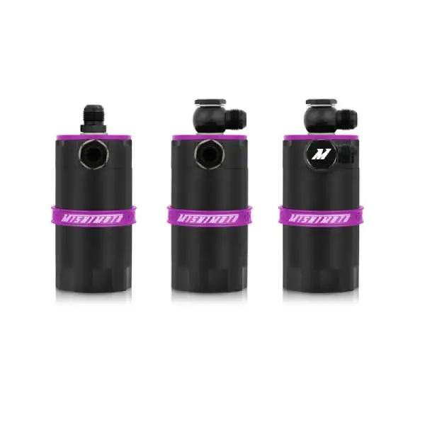 Mishimoto Universal Baffled Oil Catch Can - Purple image 10