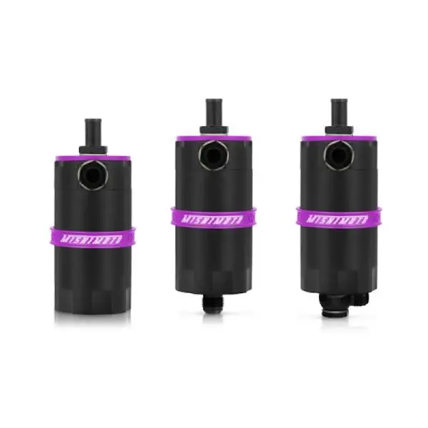 Mishimoto Universal Baffled Oil Catch Can - Purple image 12