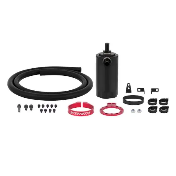Mishimoto Universal Baffled Oil Catch Can - Red image 6