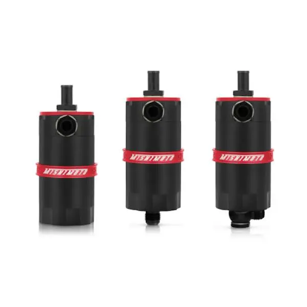 Mishimoto Universal Baffled Oil Catch Can - Red image 13