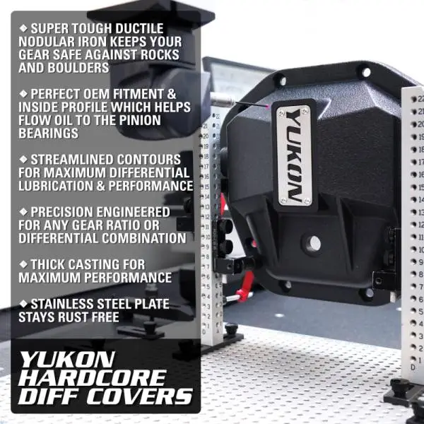 Yukon Gear 97-17 Ford E150 9.75in Rear Differentials Hardcore Cover thumbnail 7