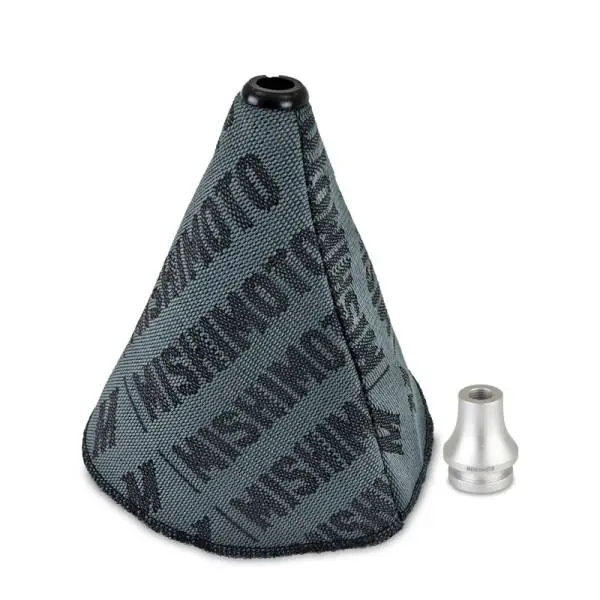 Mishimoto Shift Boot Cover + Retainer/Adapter Bundle M12x1.25 Silver image 2