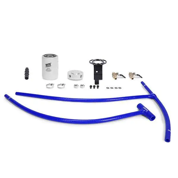 Mishimoto 03-07 Ford 6.0L Powerstroke Coolant Filtration Kit - Blue thumbnail 3