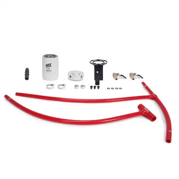 Mishimoto 03-07 Ford 6.0L Powerstroke Coolant Filtration Kit - Red thumbnail 2