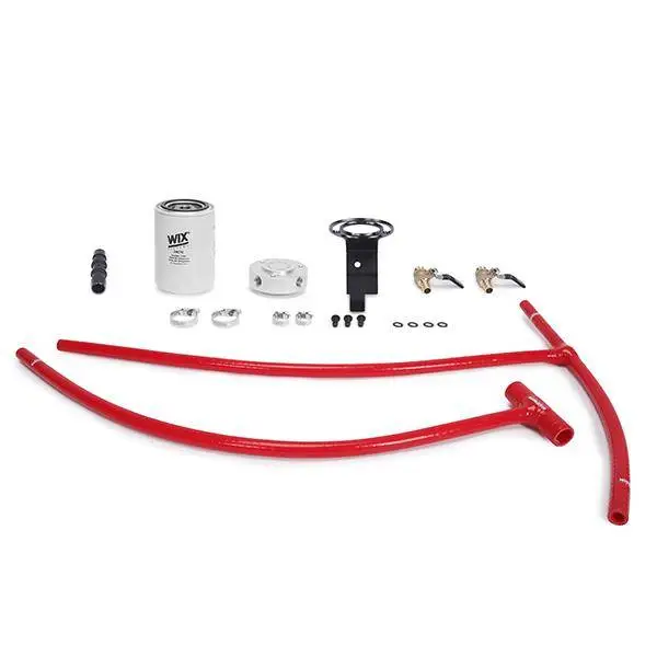 Mishimoto 03-07 Ford 6.0L Powerstroke Coolant Filtration Kit - Red thumbnail 3