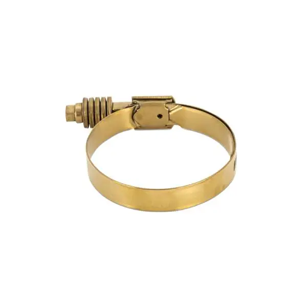 Mishimoto Constant Tension Worm Gear Clamp 2.24in.-3.11in. (57mm-79mm) - Gold image 3