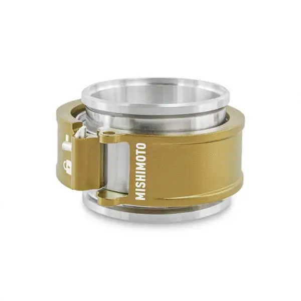 Mishimoto 2.5in Quick Release Clamp Assembly - Gold image 4