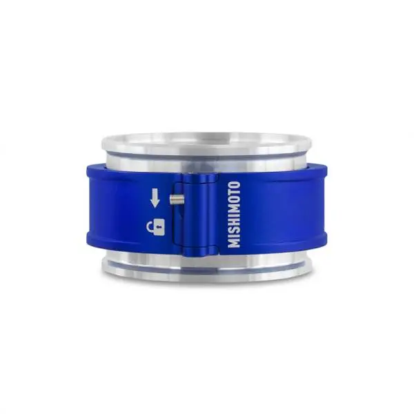 Mishimoto 3.0in Quick Release Clamp Assembly - Blue image 4