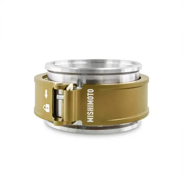 Mishimoto 3.0in Quick Release Clamp Assembly - Gold image 4