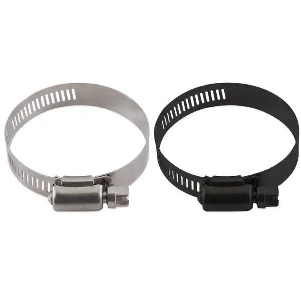 Mishimoto High-Torque Worm Gear Clamp 0.71in.-0.1.26in. (18mm-32mm) - Pack of 10 (Black) image 2