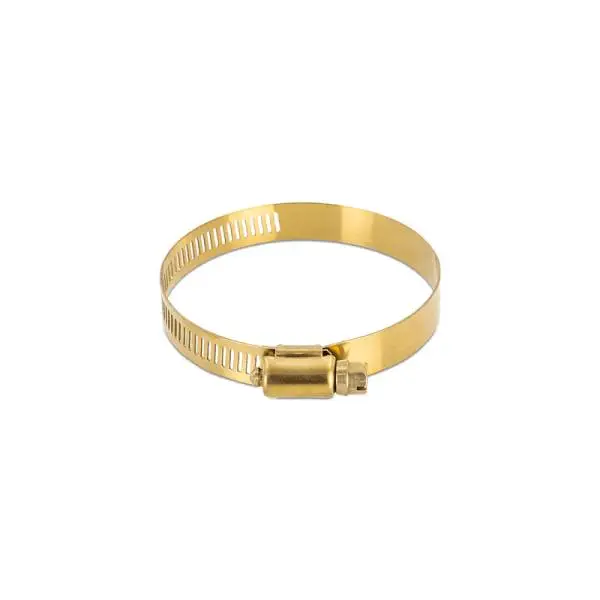 Mishimoto High-Torque Worm Gear Clamp1.57in.-2.52in. (40mm-64mm) - Pack of 10 - Gold image 2