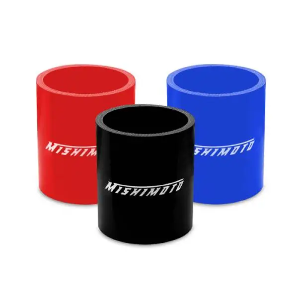 Mishimoto 2.25 Inch Black Straight Coupler image 2