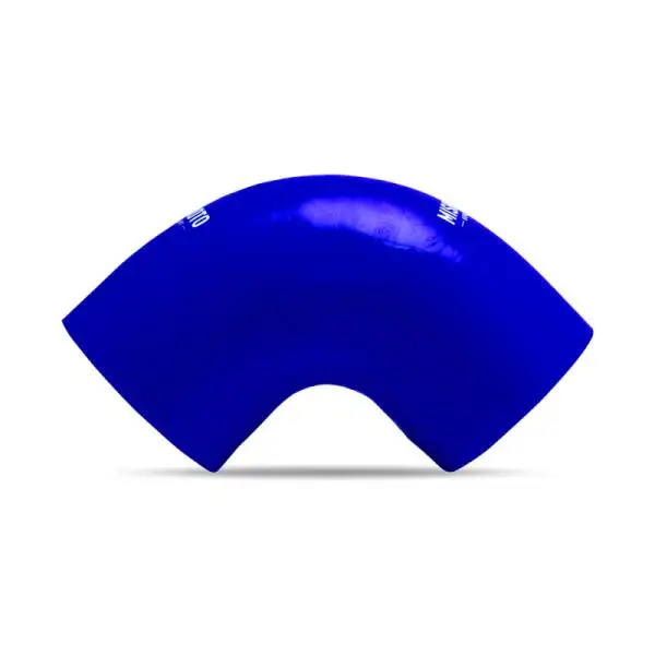 Mishimoto 2.5 Inch Blue 90 Degree Coupler image 2