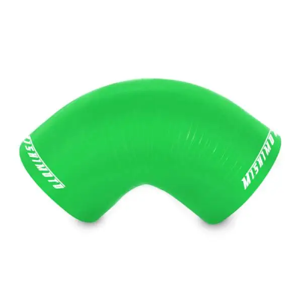 Mishimoto 2.5in. 90-Degree Coupler Green image 2