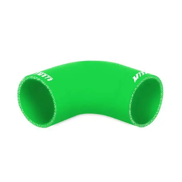 Mishimoto 2.5in. 90-Degree Coupler Green image 3