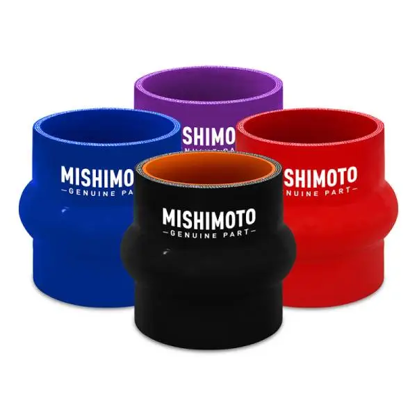 Mishimoto 2.5in Black Hump Hose Coupler image 2