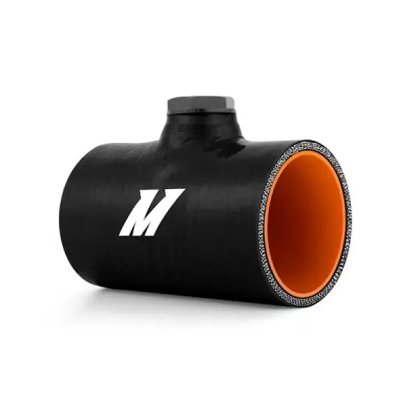Mishimoto 2.5in Black Silicone Coupler w/ 1/8in NPT Bung image 6