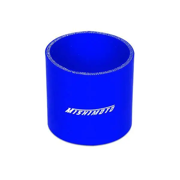 Mishimoto 2.5 Inch Blue Straight Coupler image 2